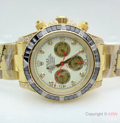 Limited Edition Daytona Rolex Rainbow Replica Watch 42mm